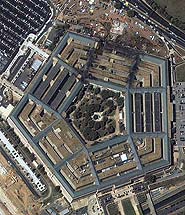 Pentagon Aerial View, Sept. 12, 2001